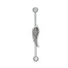 Thumbnail Image 0 of 014 Gauge Single Wing Industrial Barbell in Stainless Steel