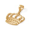 Thumbnail Image 2 of King Crown Pendant Charm in 10K Gold