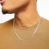 Thumbnail Image 1 of Made in Italy 150 Gauge Curb Chain Necklace in 10K Hollow Gold - 22"