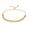 Mesh Chain Bolo Bracelet in 10K Gold - 9"