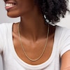 Thumbnail Image 2 of 14K Hollow Gold Diamond-Cut Rope Chain - 22"