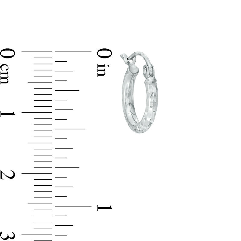 Pagoda mens hoop earrings on sale