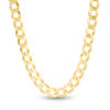 Thumbnail Image 0 of 160 Gauge Diamond-Cut Curb Chain Necklace in 10K Gold - 26"