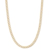 Thumbnail Image 0 of 10K Hollow Gold Beveled Curb Chain - 20"