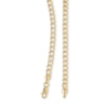 Thumbnail Image 1 of 10K Hollow Gold Beveled Curb Chain - 20"