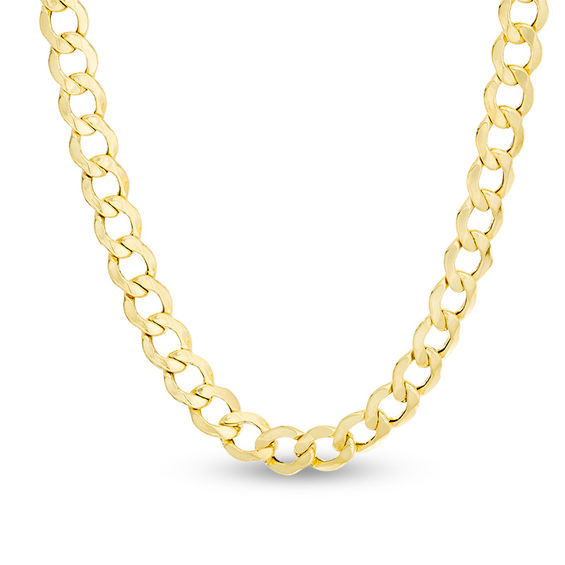 120 Gauge Curb Chain Necklace in 10K 