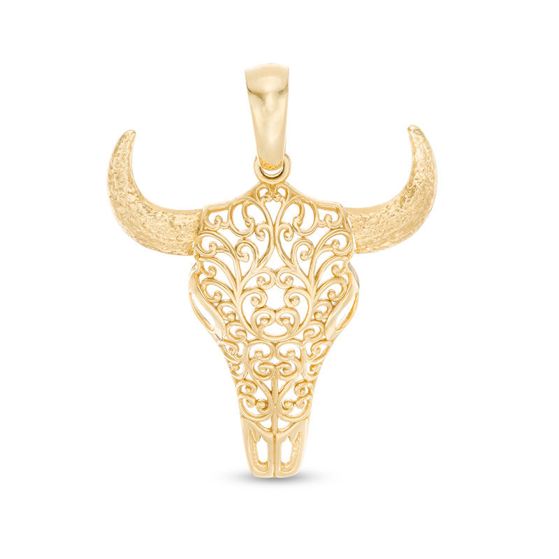 Bull Head Pendant Necklace – Eye Candy Los Angeles