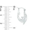 Dolphin Hoop Earrings in Sterling Silver