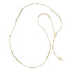 Thumbnail Image 1 of 2.2mm Rosary Bead Necklace in 10K Gold - 26"