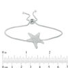 Thumbnail Image 2 of Cubic Zirconia Starfish Bolo Bracelet in Sterling Silver - 10"