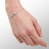 Thumbnail Image 3 of 1/20 CT. T.W. Diamond "MOM" Bolo Bracelet in Sterling Silver - 9.5"