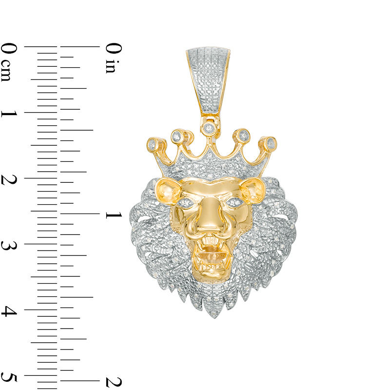 Lion Stud Earrings 14k gold over sterling silver