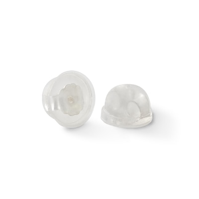 Cubic Zirconia Solitaire and Trio Stud Earrings in Solid Sterling Silver