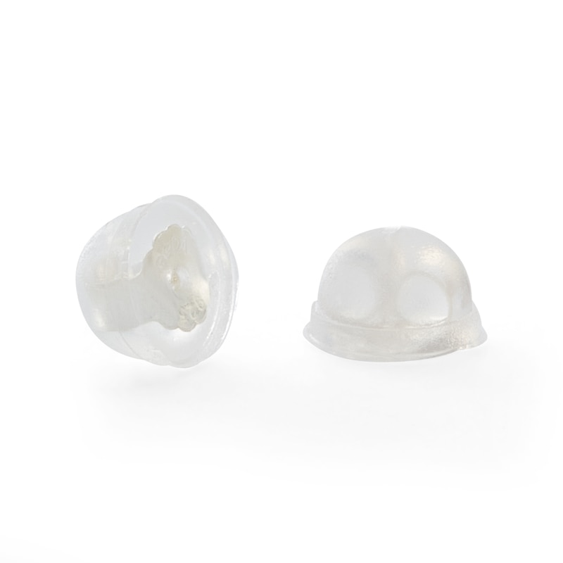 Main Image 2 of Solid Sterling Silver CZ Star Stud Set