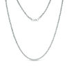 Thumbnail Image 1 of 3.9mm Popcorn Chain Necklace in Sterling Silver - 18"