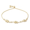 Thumbnail Image 1 of Elephant Bolo Bracelet in 10K Solid Gold - 9"