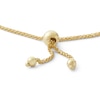 Elephant Bolo Bracelet in 10K Solid Gold - 9"