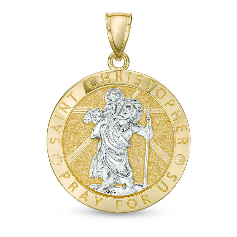 Soccer St. Christopher Medal Male with 24