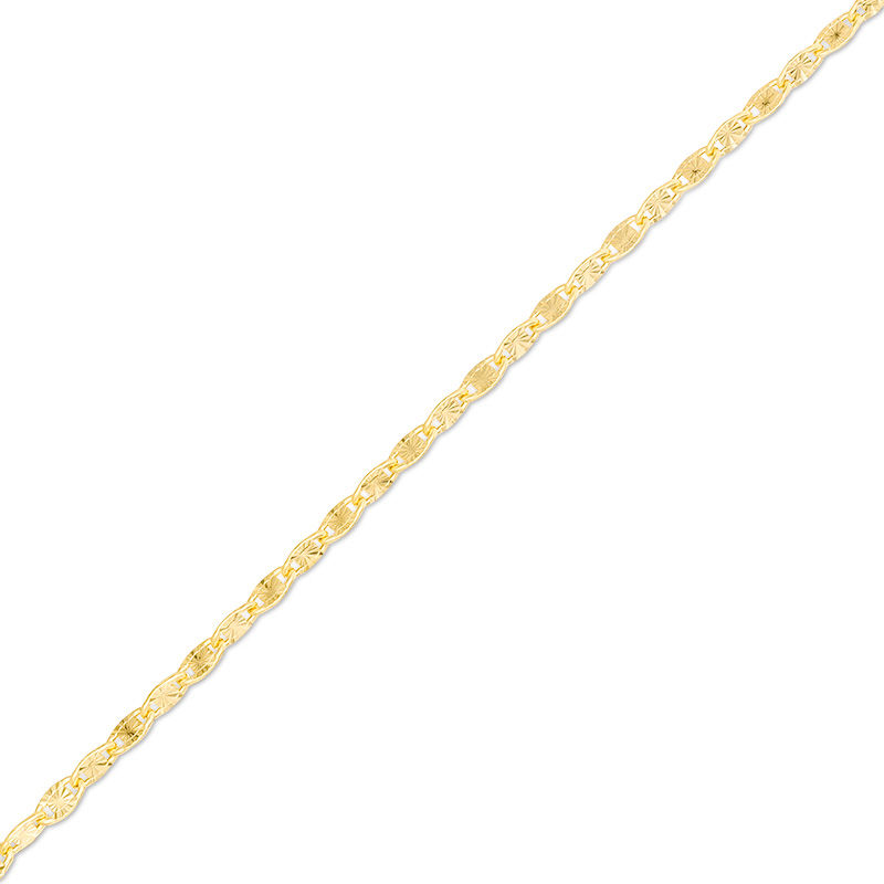 日本全国送料無料商品 特集 060 Gauge Valentino Chain Anklet in 10K Hollow Gold アクセサリー