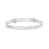Child's Adjustable Diamond-Cut Bangle in Sterling Silver - 5.5"