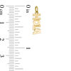 Thumbnail Image 2 of Vertical "HOLA" Necklace Charm in 10K Gold