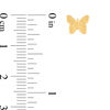 Thumbnail Image 3 of Satin Butterfly Stud Earrings in 10K Gold