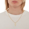 Thumbnail Image 3 of Diamond-Cut Ankh Cross Necklace Charm in 10K Gold