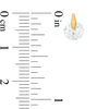 Thumbnail Image 3 of 6mm Cubic Zirconia Solitaire Stud Earrings in 10K Gold