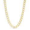 Thumbnail Image 1 of 160 Gauge Diamond-Cut Cuban Curb Chain Necklace in 10K Two-Tone Gold - 22"