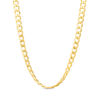 Thumbnail Image 1 of 100 Gauge Bevelled Curb Chain Necklace in 10K Gold - 18"