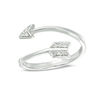 Thumbnail Image 0 of Sterling Silver CZ Arrow Adjustable Bypass Midi/Toe Ring