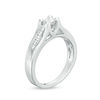 3/8 CT. T.W. Diamond Engagement Ring in Sterling Silver - Size 7