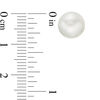 Thumbnail Image 3 of Honora 8 - 9mm Freshwater Cultured Pearl and Crystal Ball Stud Earrings Set in Sterling Silver