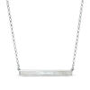 Thumbnail Image 1 of Honora Mother-of-Pearl Bar Necklace in Sterling Silver - 20"