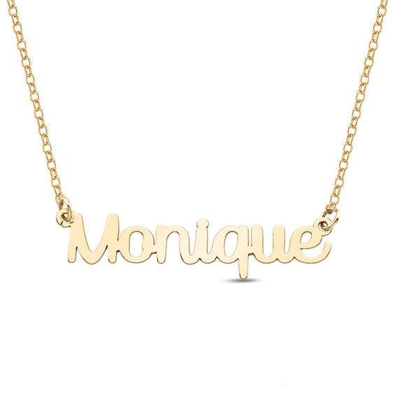 Script Name Necklace (1 Name)