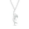 Thumbnail Image 1 of Child's Mermaid Pendant in Sterling Silver - 15"
