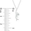 Thumbnail Image 1 of Child's Mermaid Pendant in Sterling Silver - 15"