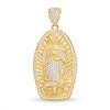 Thumbnail Image 0 of Cubic Zirconia Our Lady of Guadalupe Necklace Charm in 10K Gold