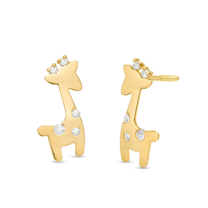 Giraffe Earrings Studs 2024 www.alhudapk