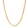 Thumbnail Image 1 of 020 Gauge Hollow Rope Chain Necklace in 14K Gold - 30"