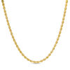 Thumbnail Image 1 of 14K Hollow Gold Rope Chain - 20"