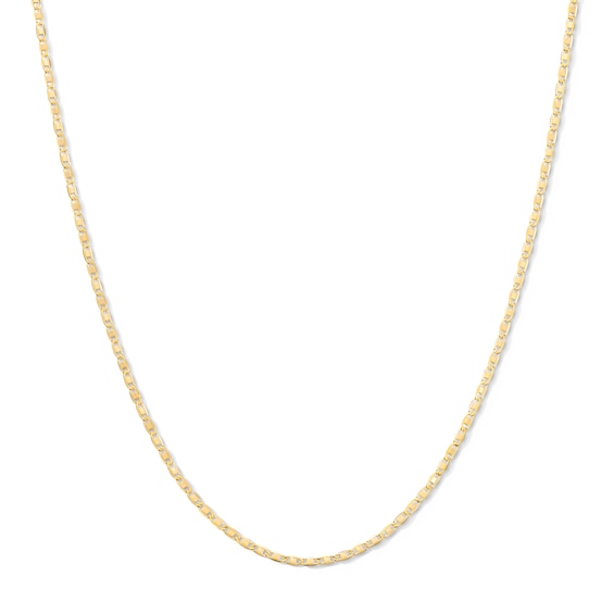 14K Hollow Gold Valentino Chain - 18"