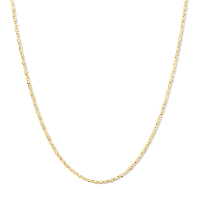 Main Image 1 of 14K Hollow Gold Valentino Chain - 18"