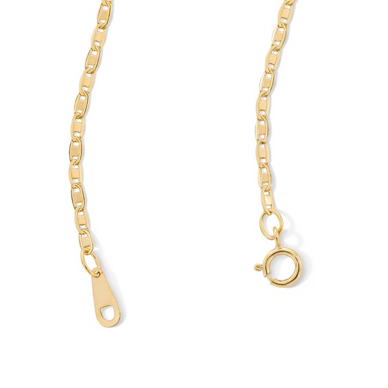 14K Hollow Gold Valentino Chain - 18"