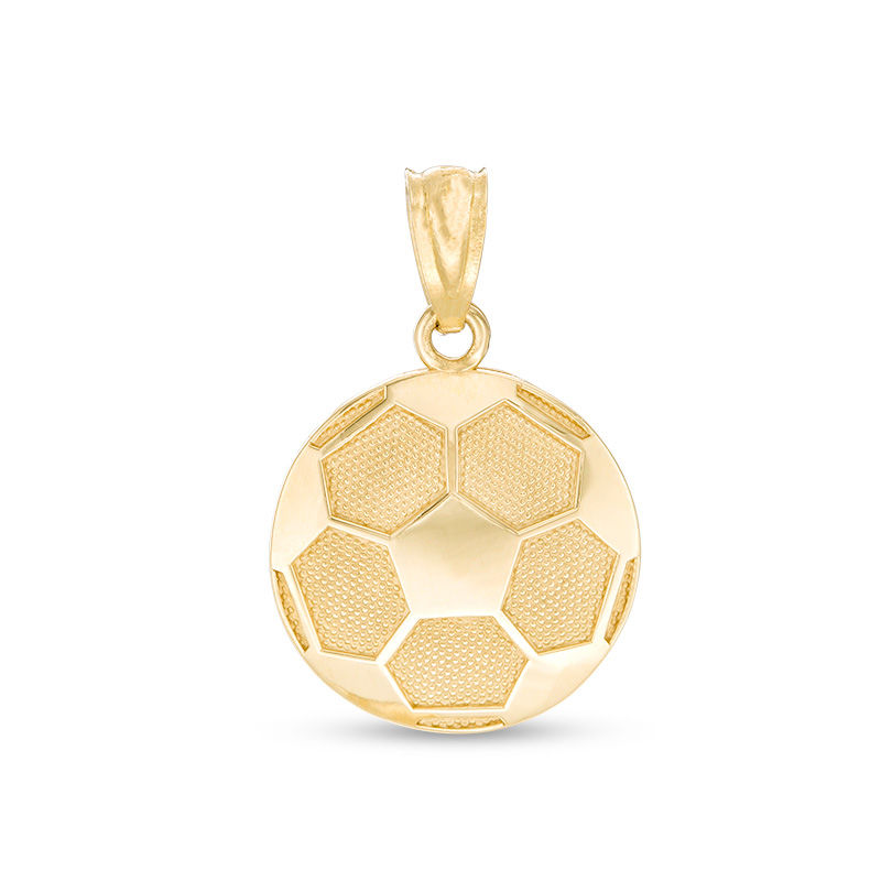 Gold chain deals with soccer ball