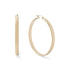 Thumbnail Image 0 of 45mm Square Hoop Earrings in 10K Tube Hollow Gold