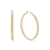 Thumbnail Image 1 of 45mm Square Hoop Earrings in 10K Tube Hollow Gold