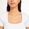 Thumbnail Image 3 of Cubic Zirconia Diamond-Cut Our Lady of Guadalupe Medallion Necklace Charm in 10K Hollow Gold