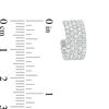 Cubic Zirconia Multi-Row Huggie Hoop Earrings in Sterling Silver