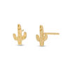 Thumbnail Image 1 of Cactus Stud Earrings in 10K Gold